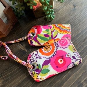 Duo of Vera Bradley Luggage Tags